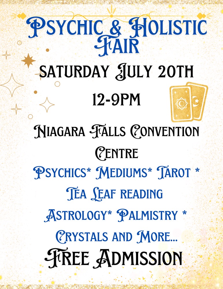 July second Psychic and Holistic Fair