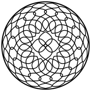 Mandalas by Nancy Broerse - April 2025 April 2025 Mandala