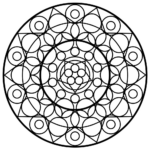 January 2025 mandala