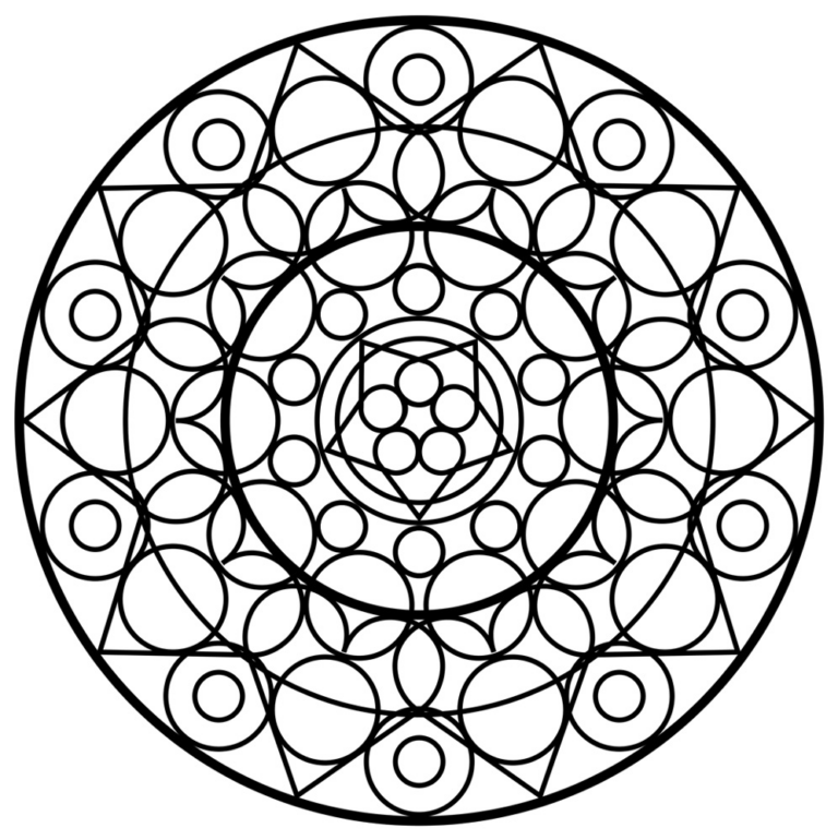 January 2025 mandala