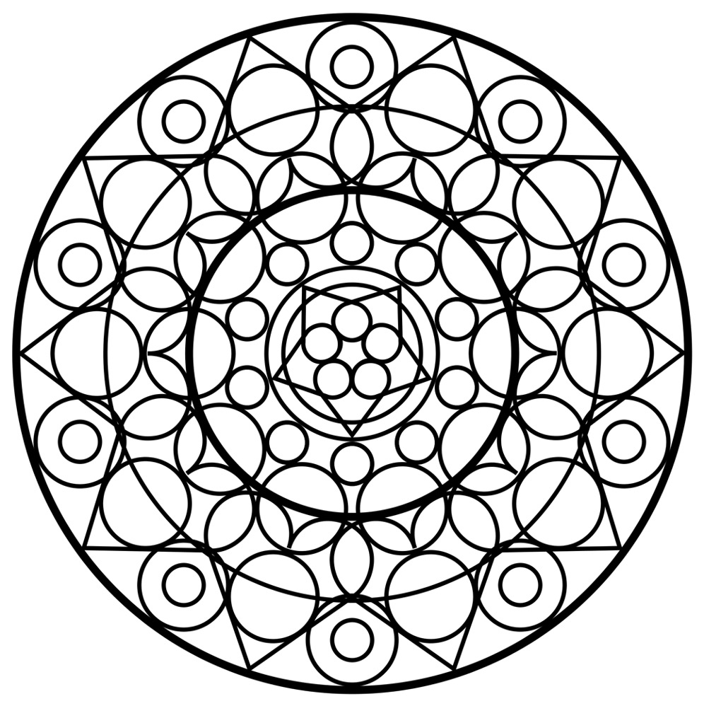 January 2025 mandala
