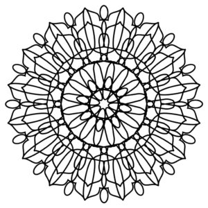 Mandalas by Nancy Broerse - October 2025 October 2025 Mandala