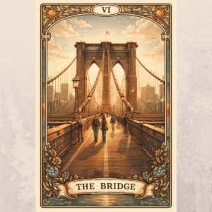 Tarot bridge lifelike square