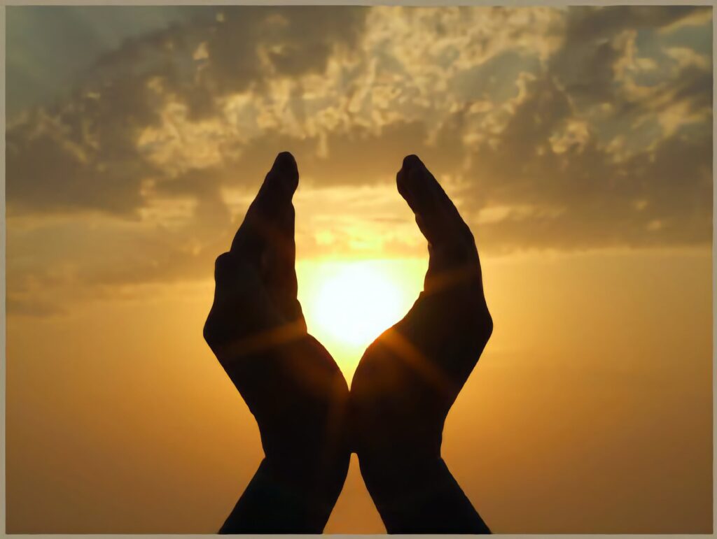 Usui Reiki Second Degree praying hands