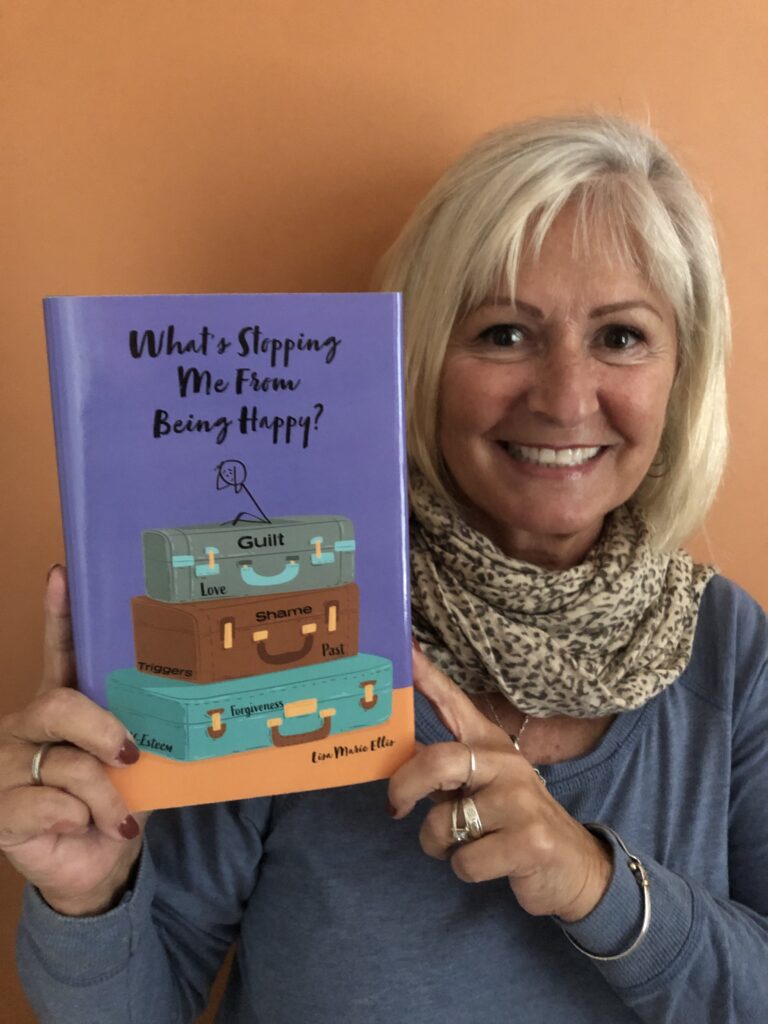 book cover and Lisa