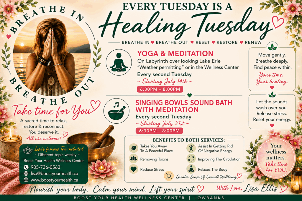 Healing Tuesday: Yoga & Meditation Healing Tuesdays